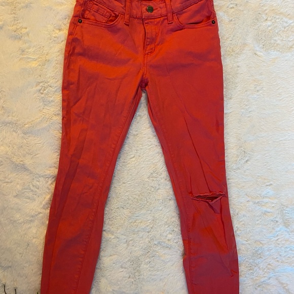 Original Buffalo Mid rise skinny jeans pink/orange NWT by David Bitton - Picture 3 of 16
